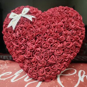 СЪРЦЕ ОТ ВЕЧНИ РОЗИ 30/30